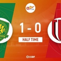 半场-国安1-0成都蓉城 塞尔吉尼奥首秀杨立瑜造点法比奥点射破门